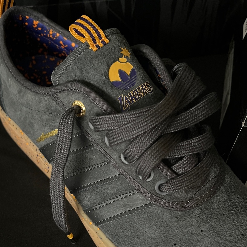 Adidas Lakers x The Hundreds Shoe - Picture 2 of 15